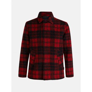 Bunda Peak Performance M Wool Shirt Červená S