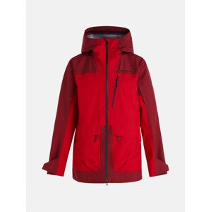 Lyžiarska Bunda Peak Performance M Vertical 3L Gore-Tex Jacket Červená L