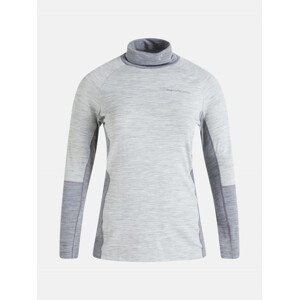 Termo Bielizeň Peak Performance W Magic Rollneck Šedá Xl