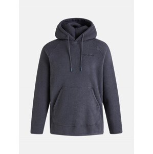 Mikina Peak Performance M Fleece Hood Modrá S