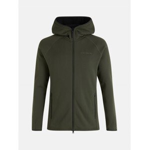 Mikina Peak Performance M Chill Zip Hood Zelená L