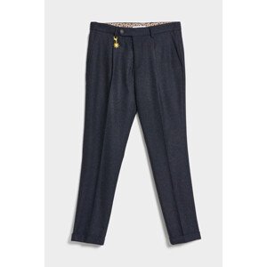 Nohavice Manuel Ritz Trousers Modrá 44