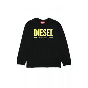 Tričko Diesel Tjustlogo Ml T-Shirt Čierna 8Y
