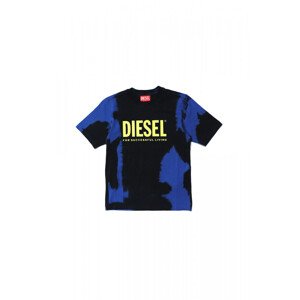 Tričko Diesel Tjustb84 Over T-Shirt Modrá 12Y