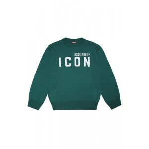 Mikina Dsquared2 Icon Knitwear Zelená 10Y