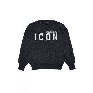 Mikina Dsquared2 Icon Knitwear Čierna 12Y