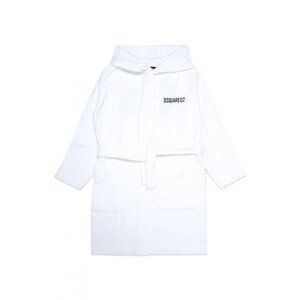 Župan Dsquared2 Icon Bathrobe Biela 4Y