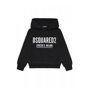 Mikina Dsquared2 Relax Sweat-Shirt Čierna 12Y