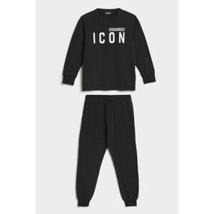 Pyžamo Dsquared2 Icon Pyjama Čierna 8Y