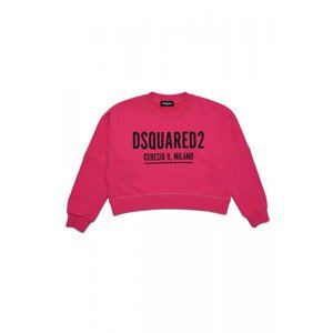 Mikina Dsquared2 Over Sweat-Shirt Ružová 10Y