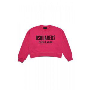 Mikina Dsquared2 Over Sweat-Shirt Ružová 12Y