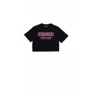 Tričko Dsquared2 T-Shirt Čierna 12Y