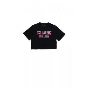 Tričko Dsquared2 T-Shirt Čierna 4Y