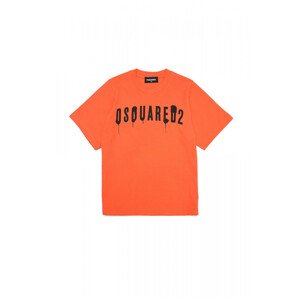 Tričko Dsquared2 Slouch Fit T-Shirt Cherry Tomato