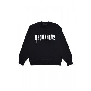 Mikina Dsquared2 Slouch Fit Sweat-Shirt Čierna 16Y