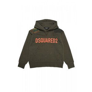 Mikina Dsquared2 Slouch Fit Sweat-Shirt Zelená 8Y
