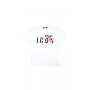 Tričko Dsquared2 Cool Fit-Icon T-Shirt Biela 4Y