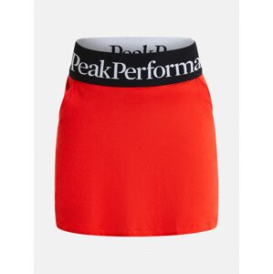 Sukňa Peak Performance W Turf Skirt Červená M