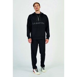 Tepláky La Martina Man Jogging Pants Fleece Fleec Čierna S