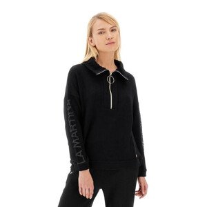 Mikina La Martina Woman Fleece Sweater Fleece Čierna 5