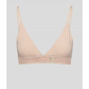 Spodná Bielizeň Karl Lagerfeld Ultralight Logo Triangle Bra Hnedá M