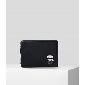 Púzdro Karl Lagerfeld K/Ikonik Nylon Laptop Pouch Čierna None