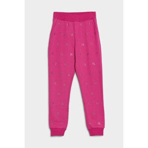 Tepláky Karl Lagerfeld Monogram Rhinestone Sweatpants Ružová S