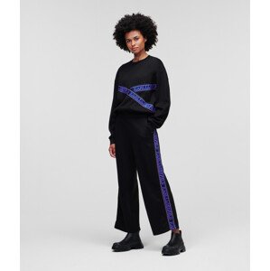 Tepláky Karl Lagerfeld Culotte Sweat Pants Čierna S