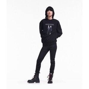 Mikina Karl Lagerfeld Klxcd Avatar Sweatshirt Čierna Xs