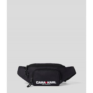 Ľadvinka Karl Lagerfeld Klxcd Packable Bumbag Čierna None