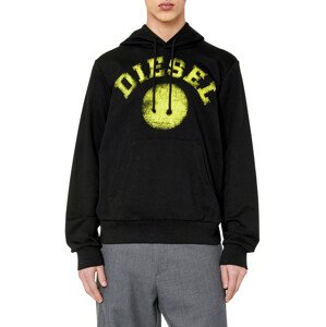 Mikina Diesel S-Ginn-Hood-K30 Sweat-Shirt Čierna L