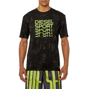 Tričko Diesel Amtee-Duncan-Ht16 T-Shirt Caviar