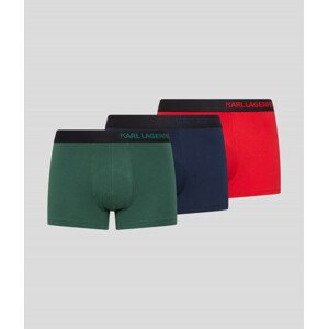 Spodná Bielizeň Karl Lagerfeld Hip Logo Trunk 3-Pack Rôznofarebná S