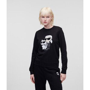 Mikina Karl Lagerfeld Ikonik 2.0 Sweatshirt Čierna Xs
