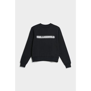 Mikina Karl Lagerfeld Logo Sweatshirt Čierna Xs