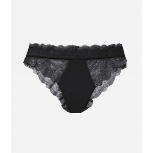 Spodná Bielizeň Karl Lagerfeld Tailored Lace Bikini Brief Čierna M