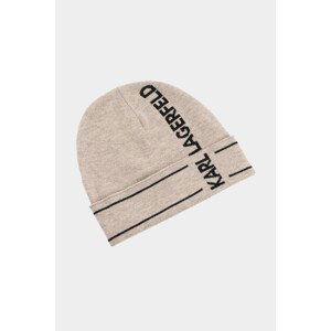 Čapica Karl Lagerfeld K/Essential Knit Beanie Hnedá None