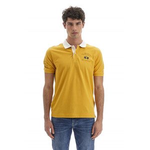 Polokošeľa La Martina Man Polo S/S Cotton Piquet Žltá Xxl