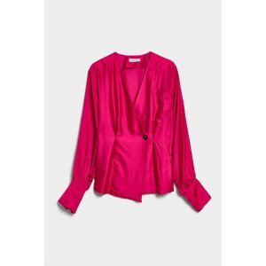 Košeľa Manuel Ritz Women`S Shirt Ružová Xs