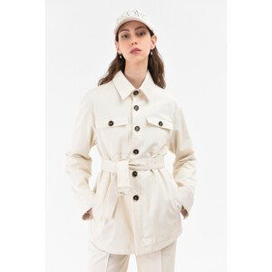 Kabát Manuel Ritz Women`S Lightw.Jacket Biela 44