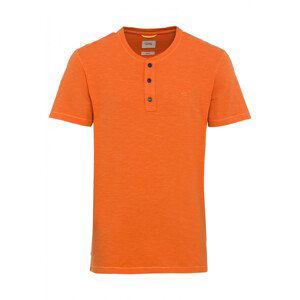 Tričko Camel Active Henley 1/2 Arm Oranžová Xl