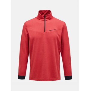 Mikina Peak Performance M Chase Half Zip Červená L