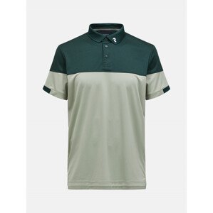 Polokošeľa Peak Performance M Player Block Polo Zelená Xl