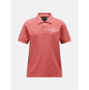 Polokošeľa Peak Performance Jr Original Polo Ružová 130