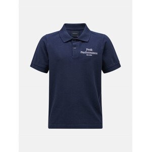 Polokošeľa Peak Performance Jr Original Polo Modrá 150