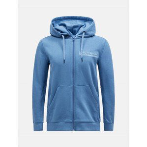 Mikina Peak Performance M Ease Zip Hood Modrá L