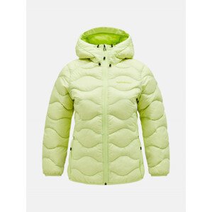 Bunda Peak Performance W Helium Down Hood Jacket Zelená S