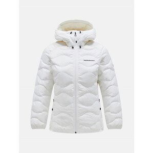 Bunda Peak Performance W Helium Down Hood Jacket Biela S