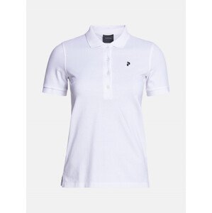 Polokošeľa Peak Performance W Classic Cotton Polo Biela Xs