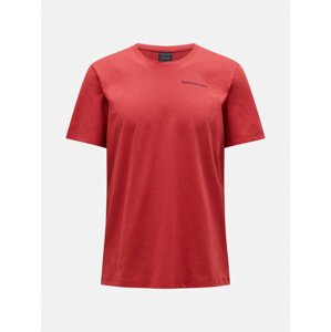 Tričko Peak Performance M Explore Logo Tee Červená S